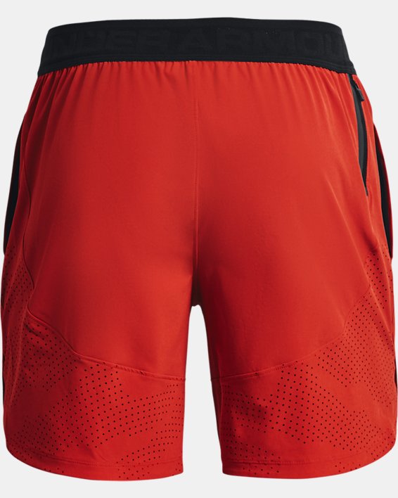 Men's UA Stretch Woven Shorts, Orange, pdpMainDesktop image number 6